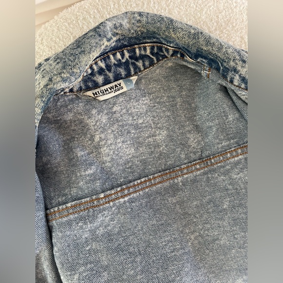 Highway Jeans Denim Oversized Jacket - Picture 3 of 5